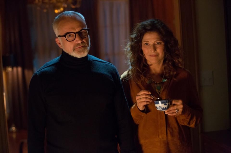 Get Out review - Catherine Keener and Bradley Whitford