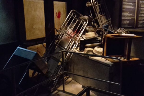 the walking dead universal studios interior 1